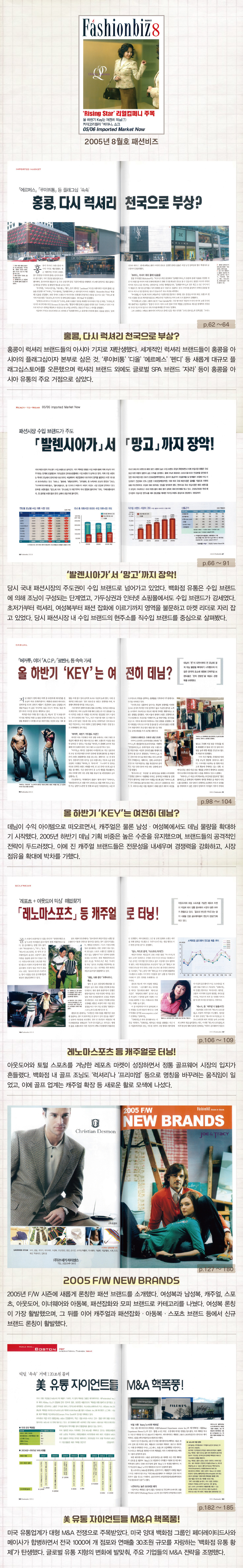 [패션비즈 아카이브] 그때 그 시절은? 2015/2005/1995년 8월호 539-Image